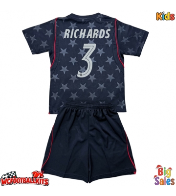 United States Chris Richards #3 Replica Away Stadium Kit for Kids World Cup 2026 Short Sleeve (+ pants)